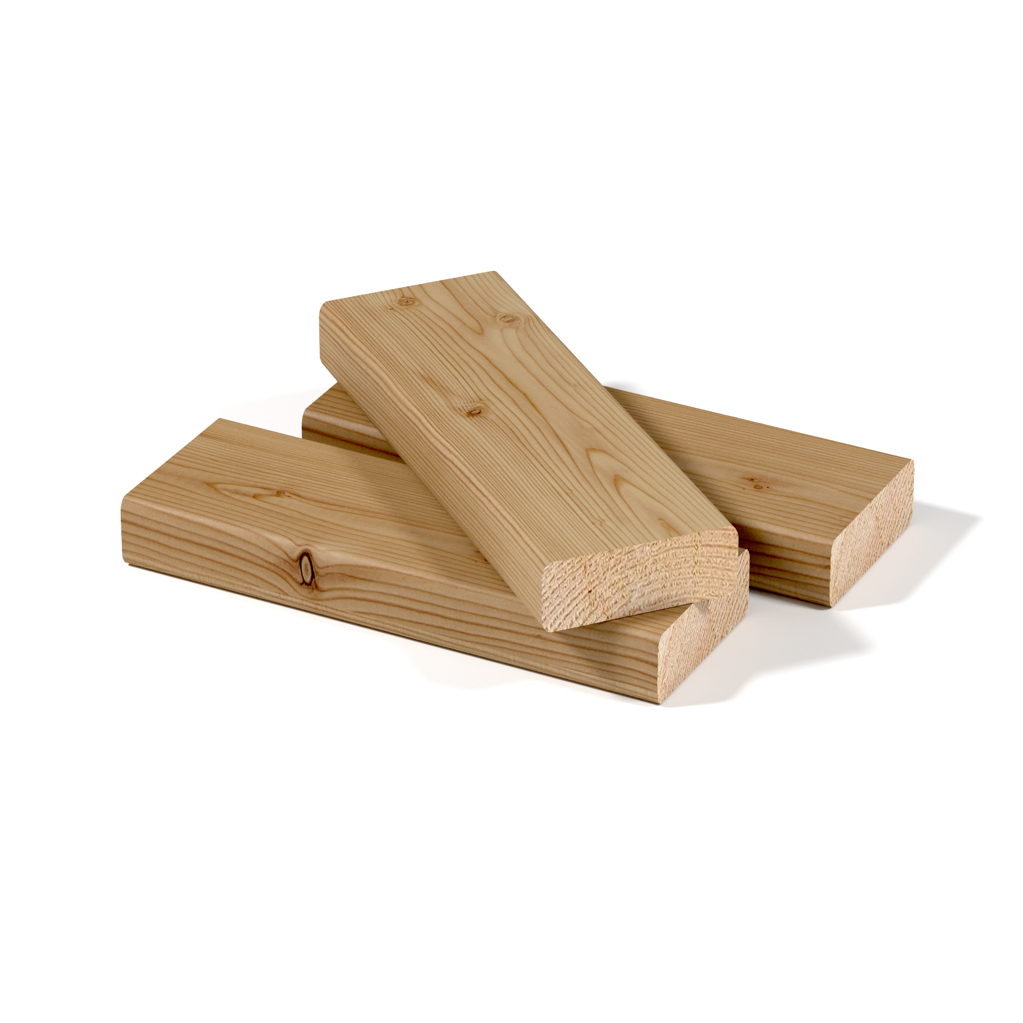 Палубная доска лиственница 35х140х4000 Класс АВ