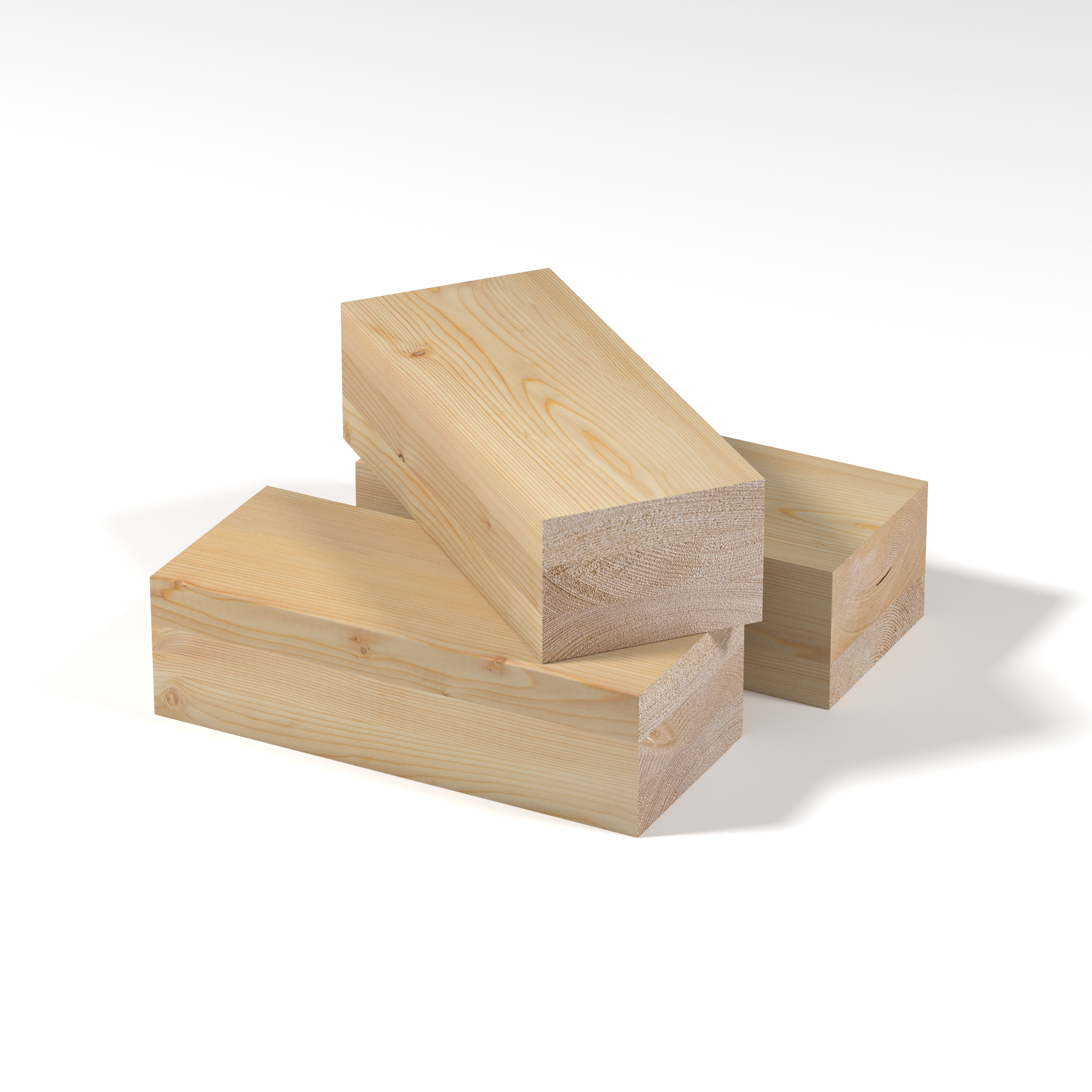 Брус клееный 200х300х6000 строганный сухой лиственница Класс АВ