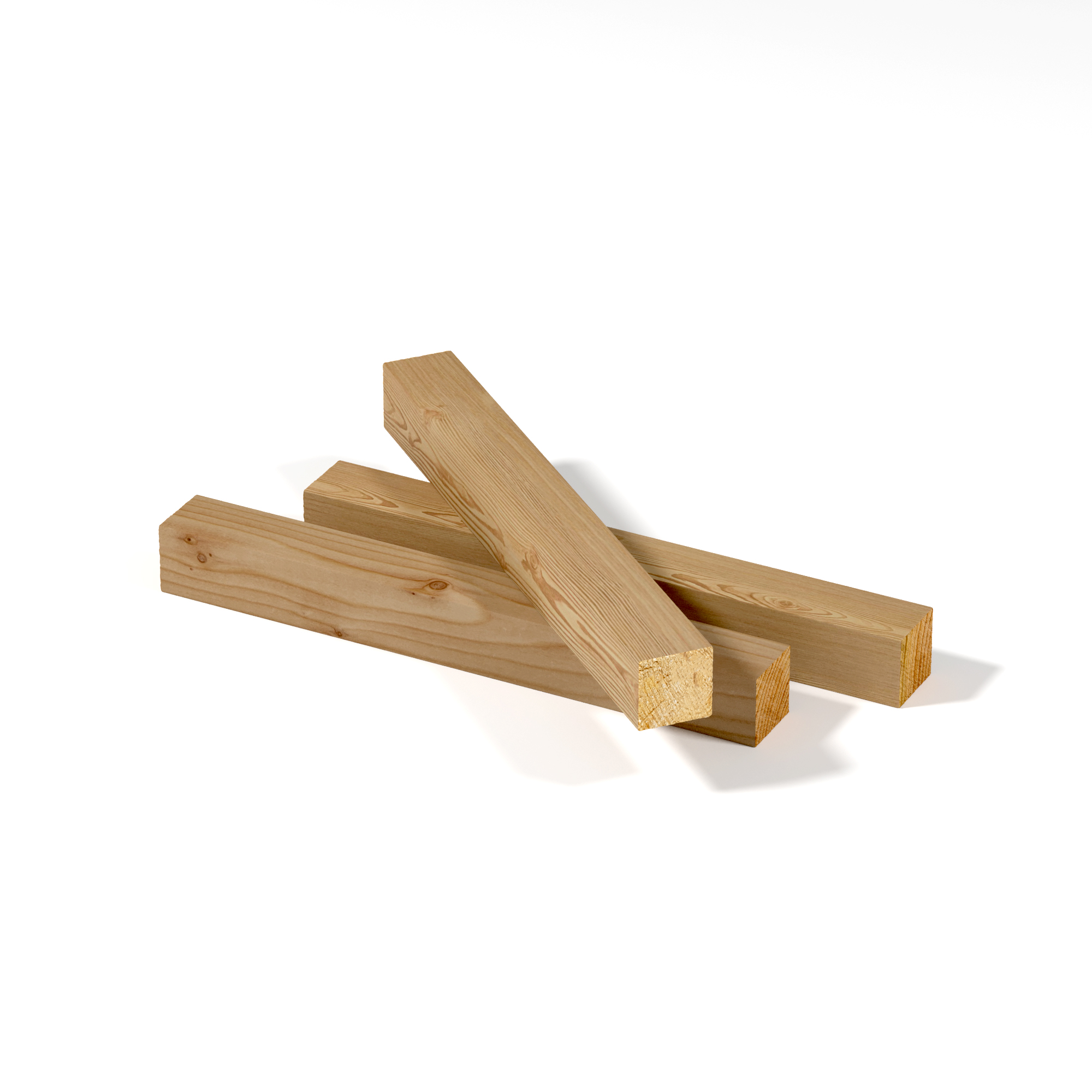 Брусок строганный 50х50х3000 сухой лиственница Класс С