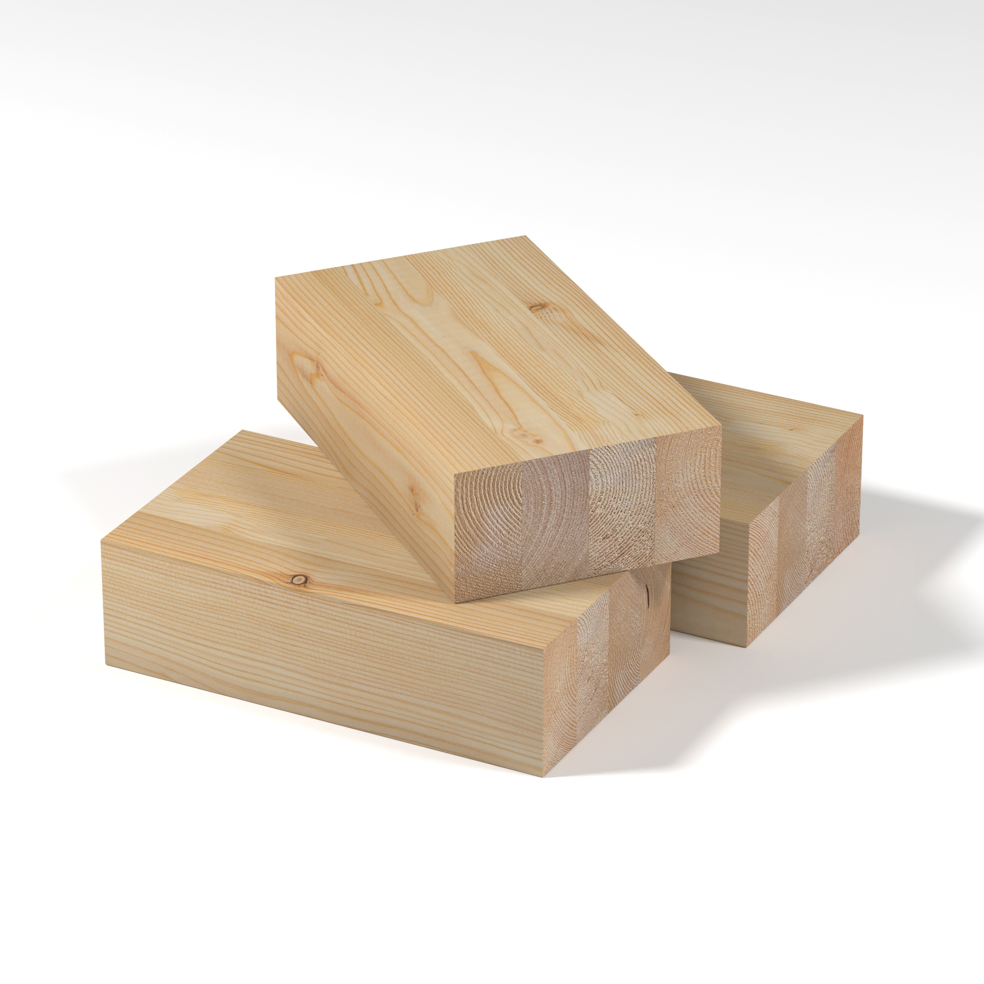 Брус клееный 50х100х6000 строганный сухой лиственница Класс АВ