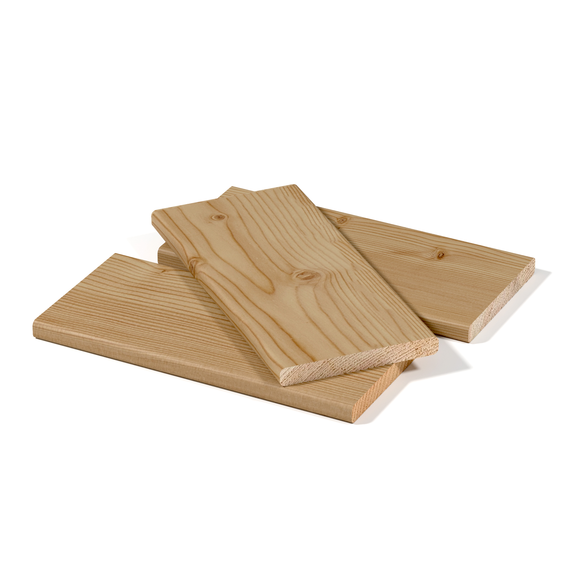 Планкен прямой лиственница 20х190х4000 Класс С