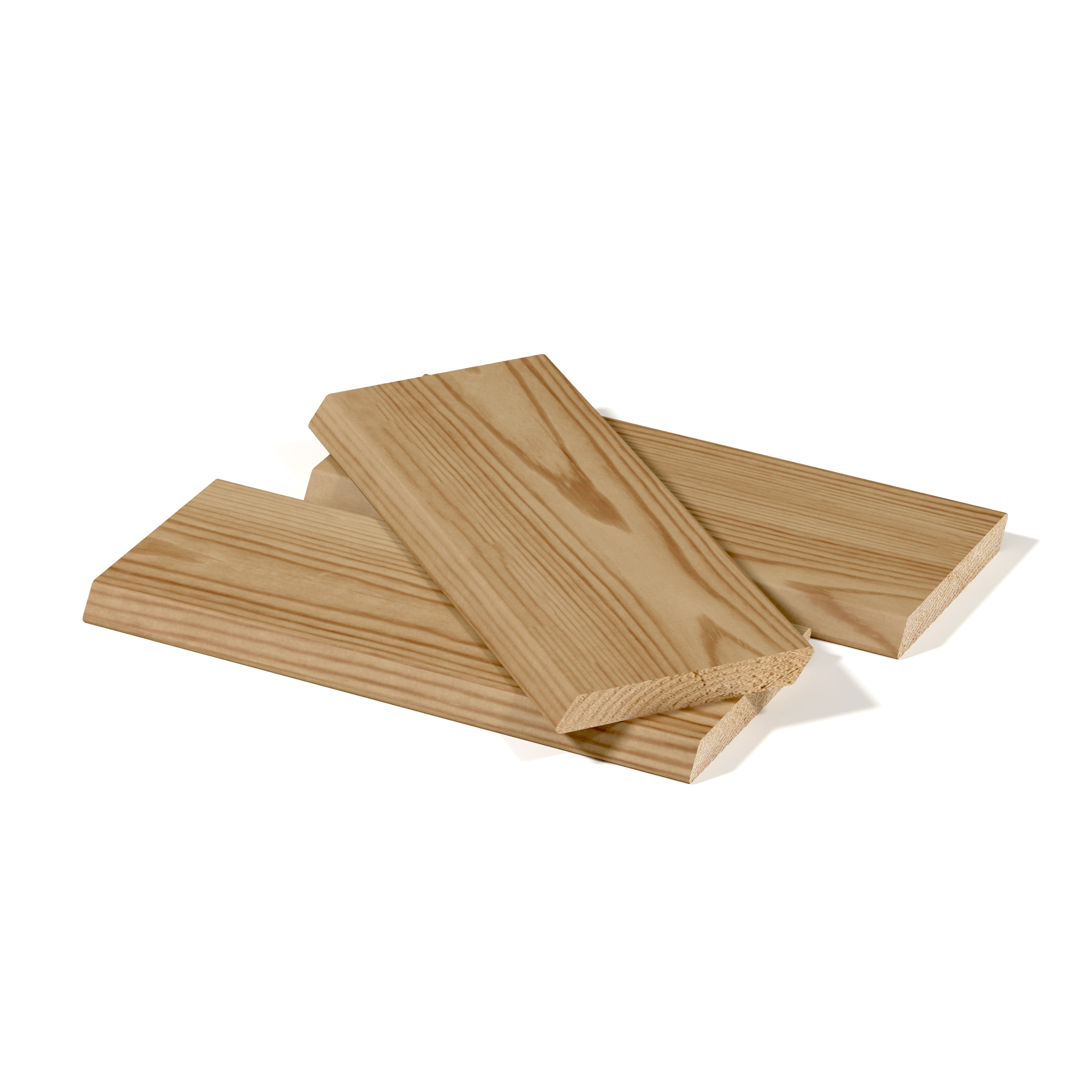 Планкен скошенный лиственница 20х90х6000 Класс С