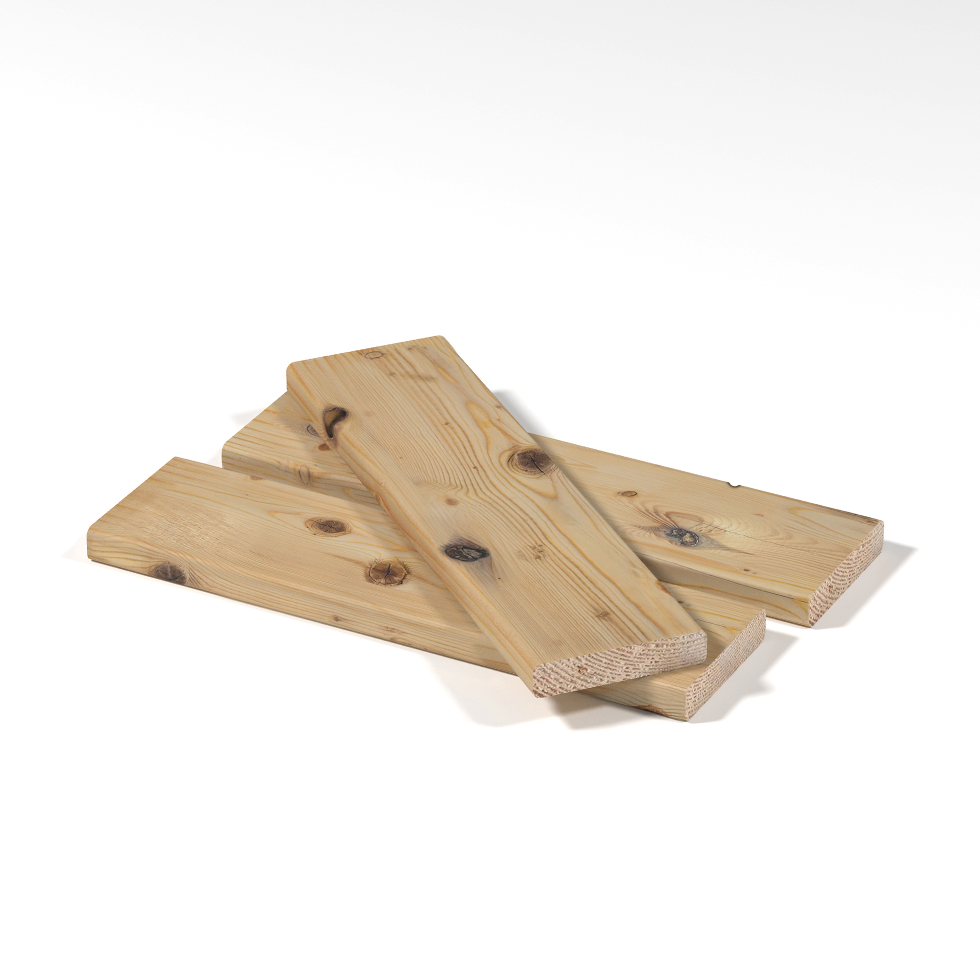 Планкен прямой хвоя 20х95х6000 Класс С