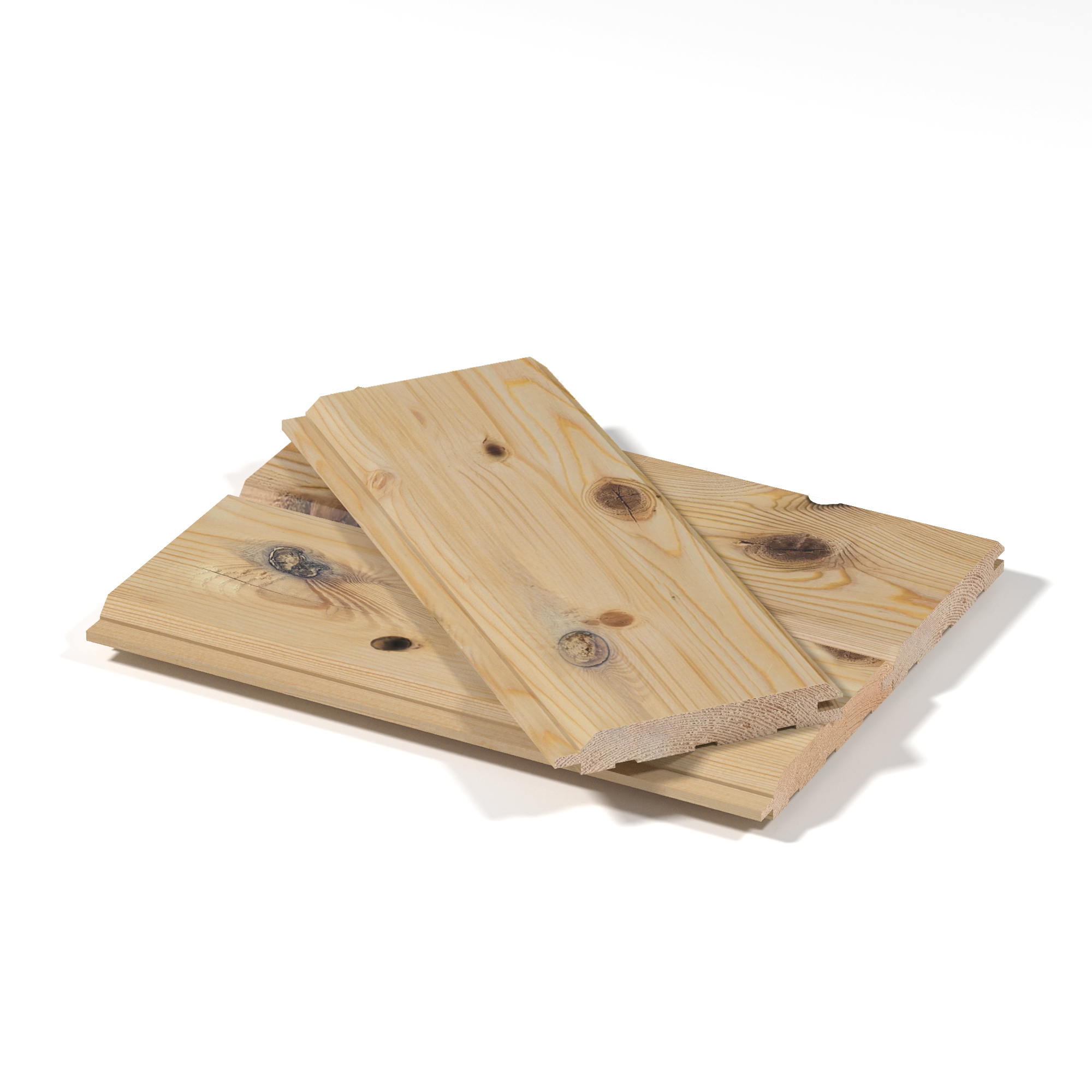 Имитация бруса Карельский профиль  хвоя 16х140х6000 Класс С