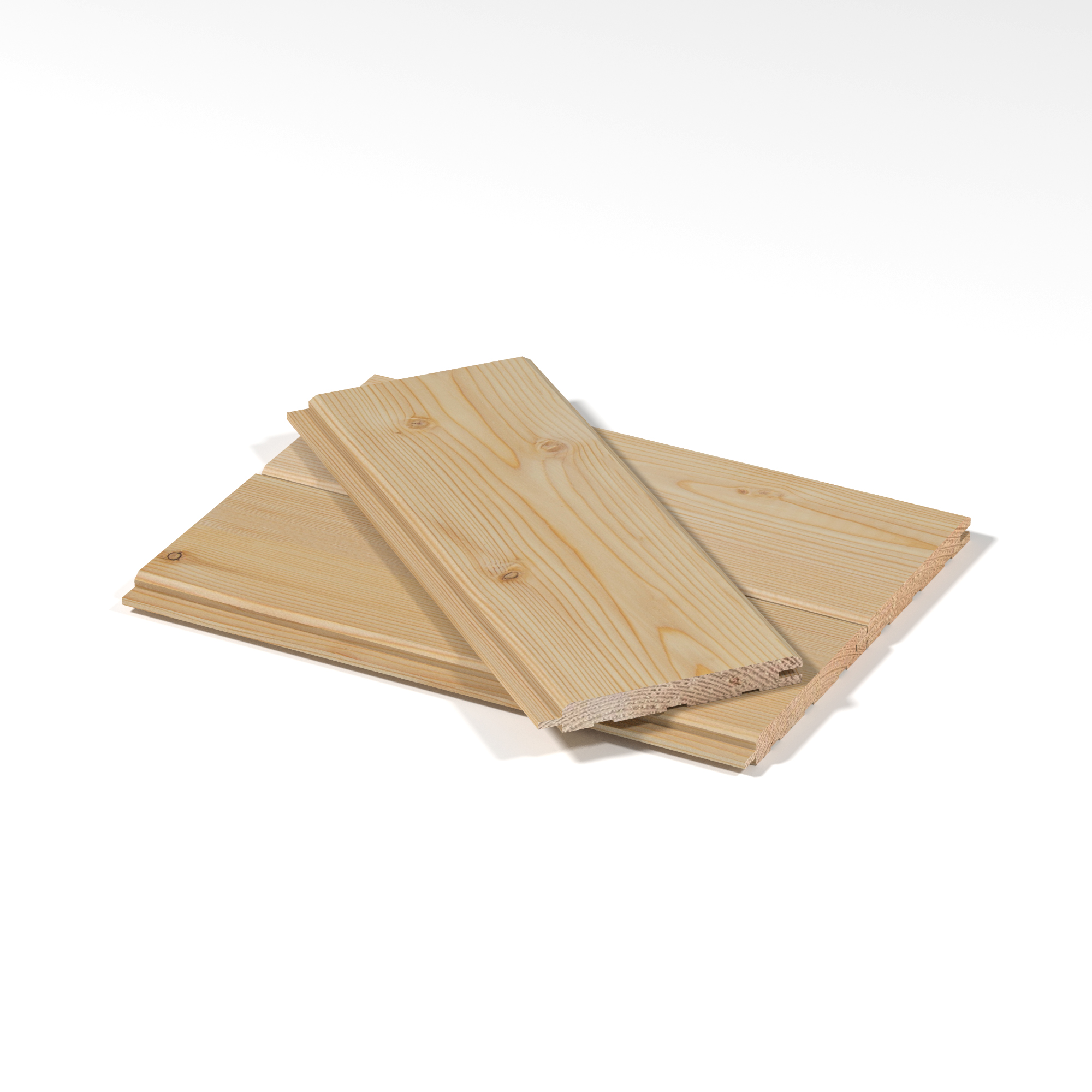 Имитация бруса Карельский профиль  хвоя 16х140х6000 Класс АВ