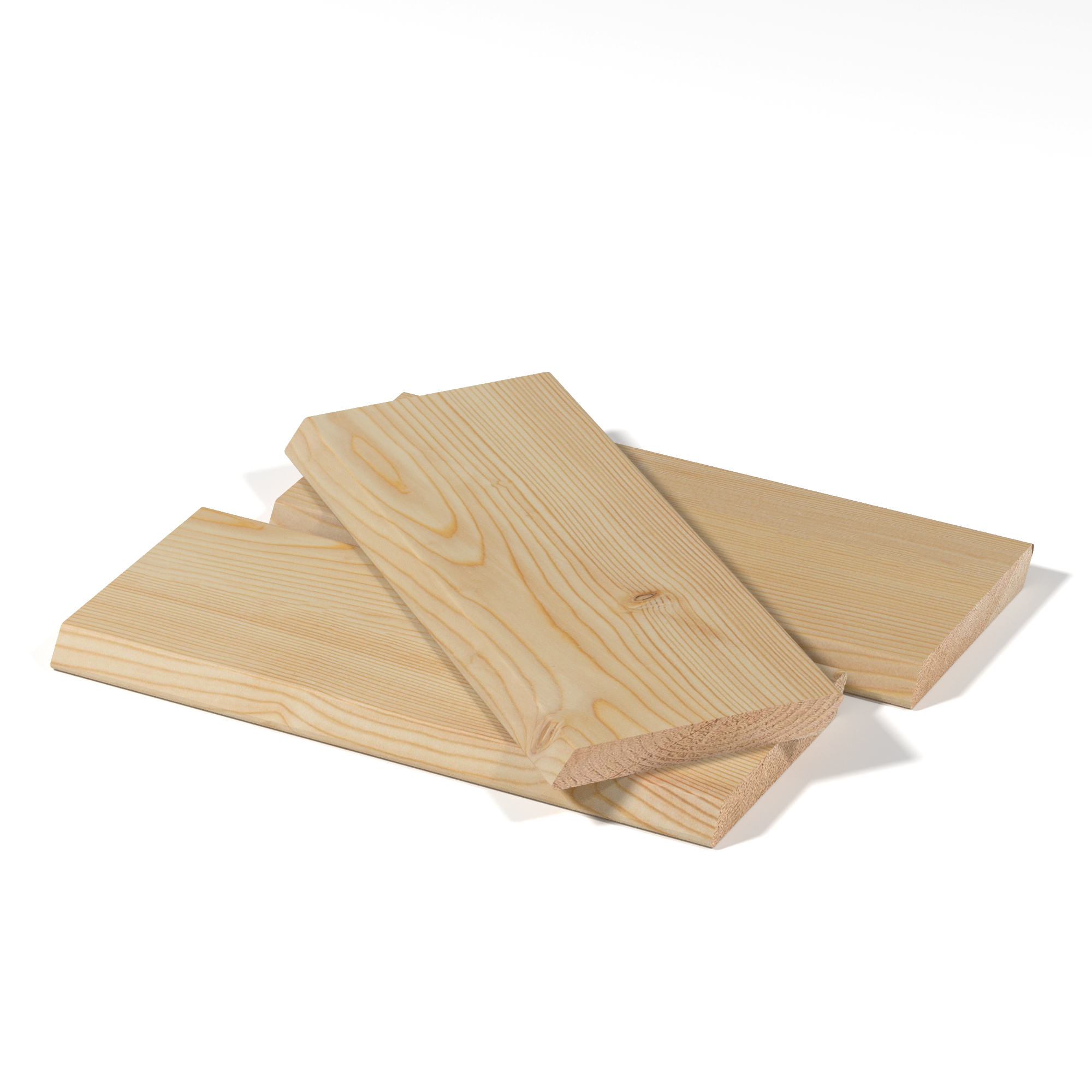 Планкен косой хвоя 20х145х6000 Класс АВ